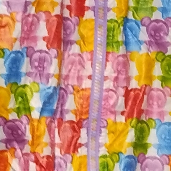 Disney Store Gummi Gummy Bear Mickey Mouse Rain Jacket, EUC Kids Size: 13 - Picture 3 of 7